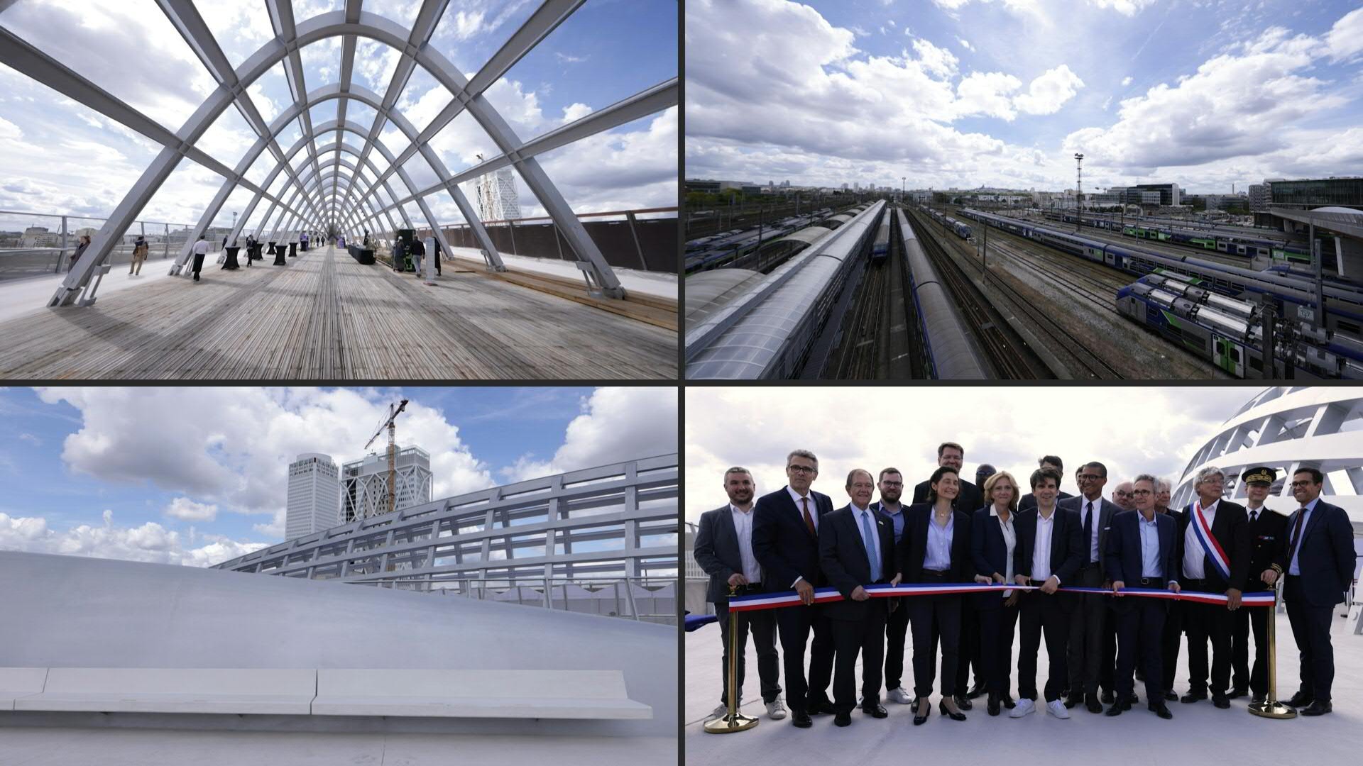 Seine-Saint-Denis: inauguration d'un pont-clé pour atténuer les fractures urbaines