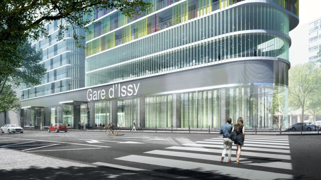 La future gare Issy RER du Grand Paris Express